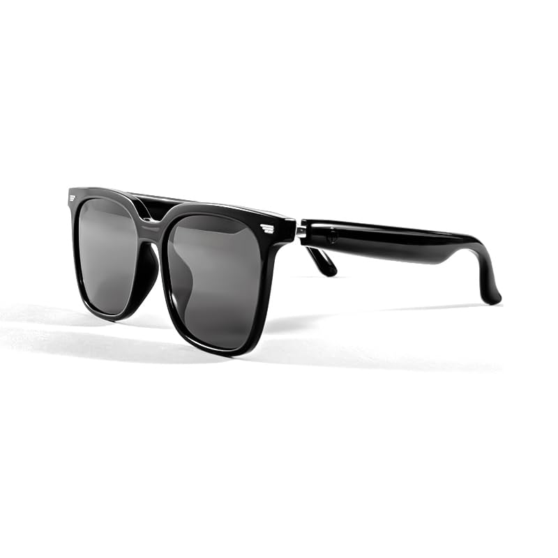 Smart Eyewear Glasses Real Polarized Lenses UV400 Protection Built-in Mic Speakers Essentials for Outdoor Sports Driving
