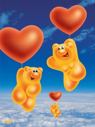 Preisvergleich Produktbild Ravensburger - Gelini Pachisi - ber den Wolken, 500 Teile Puzzle