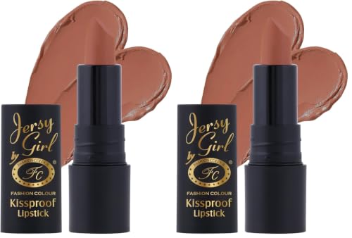 Image of JERSEY GIRL BY FASHION COLOUR Kissproof Matte Lipstick| Lightweight & Longlasting | Matte Finish | Stay up to 12hrs | Available In Fab Shades | Highly Pigmented | Intense Colour, Moisturised Lips, Color Sensational Creamy Matte |(Ocher)