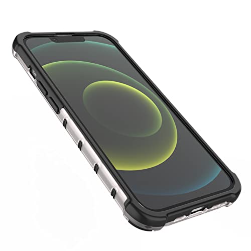 Image of Glasgow Back Case Cover Compatible with [ Apple iPhone 14 ] (Stylish Design) -Black