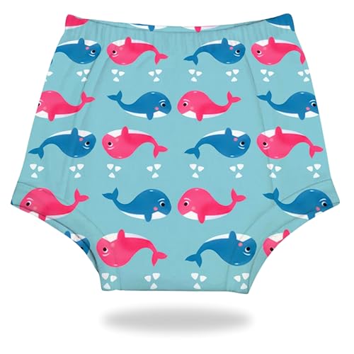 Image of Baby Padded Underwear - Soft Cotton Potty Training Pants for Toddlers, Washable & Reusable, Leak-Proof Training Underwear for Boys & Girls