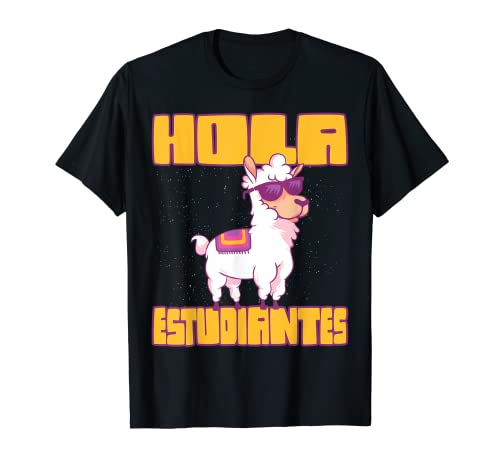 España Profesor de Español Hola Estudiantes Camiseta
