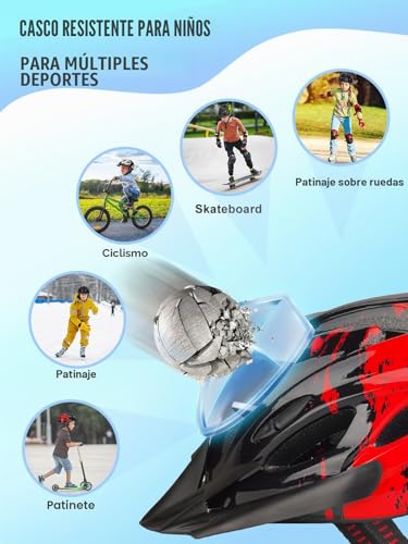 Casco infantil ajustable para cuidar a tus hijos mientras juegan libres 7