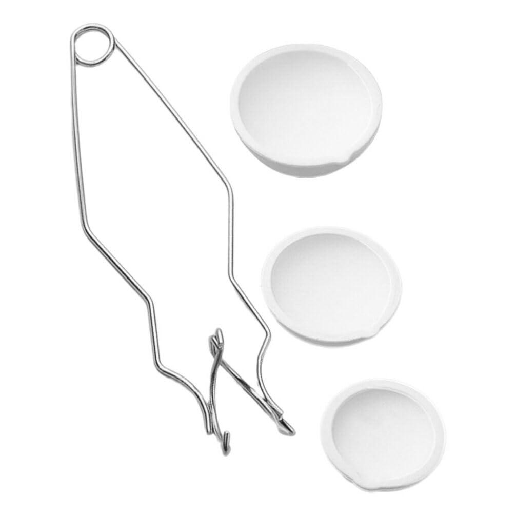 Graphitgießzange aus Stahl mit Langem Griff Hohe Korrosionsbeständigkeit und Komfortabler Halt für Labor und Heißes Schmelzen von Gold und Metallen