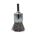 Forney 72737 1-Inch x .012 x 1/4-Inch Hex Shank, Coarse Wire Crimp End Brush
