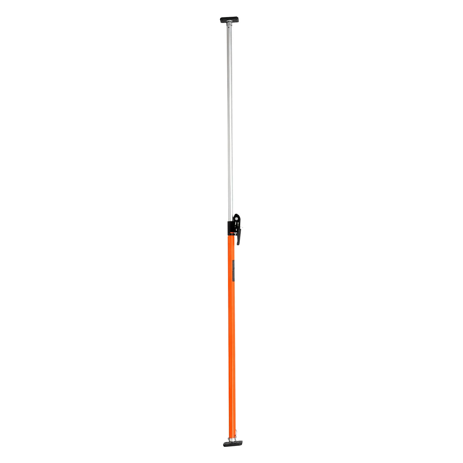 VEVOR Barra de Carga Extensible, con Trinquete Ajustable 1016-1854 mm, Estabilizador de Carga de Acero con Almohadillas Antideslizantes, para Camionetas, SUV, Minivans, Naranja, 1000 x 95 x 61 mm