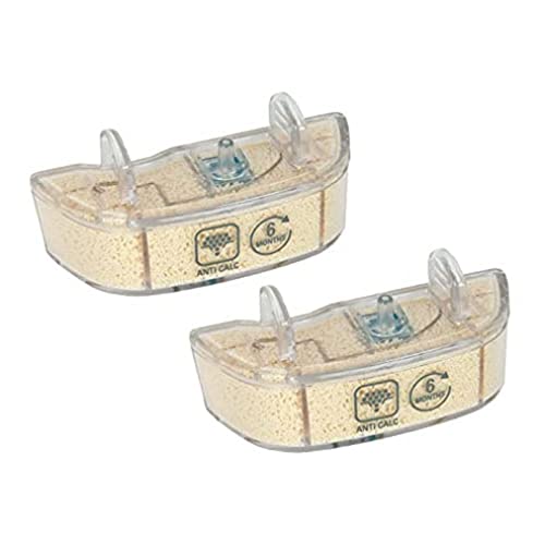Rowenta Lote de 2 Cartuchos antical compatibles con limpiadores de Vapor Clean Steam Power,...