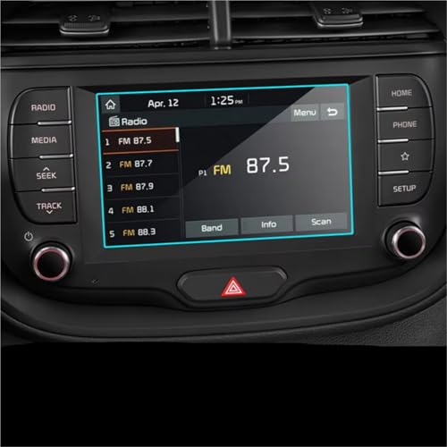 Film de protection Kia Soul 2020 7 pouces en verre trempé premium