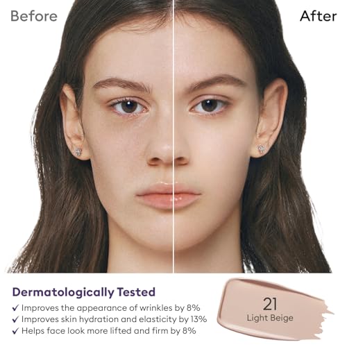 Image of MISSHA M Perfect Cover Serum BB Cream No.21 Light Beige - Light with Cool Undertone, Skin Tint, Tinted Moisturizer, Skin Care Foundation Makeup, Korean Makeup,1.18 Fl oz