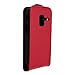 caseroxx Flip Cover für Alcatel 2008G, Bolso (Flip Cover en Rojo)