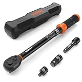 HORUSDY 3/8' 5PCS Torque Wrench Set(5–45 ft-lb/ 6.8–61...