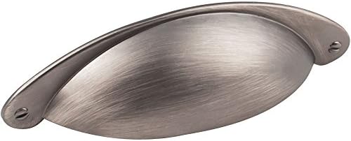 Jeffrey Alexander 8233-BNBDL Lyon Collection Pull, Brushed Pewter