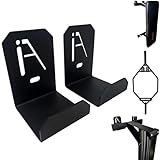 IRON AMERICAN - Weight Bench and Rowing Machine Wall Rack Gym Storage Brackets - Wall Mount Home Gym...