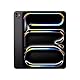 Apple 13 iPad Pro (M4): Ultra Retina XDR Display, 256 GB, 12 MP Querformat Frontkamera/12 MP Rückkamera, LiDAR Scanner, WLAN 6E und 5G Mobilfunk mit eSIM, Face ID, Standardglas – Space Schwarz