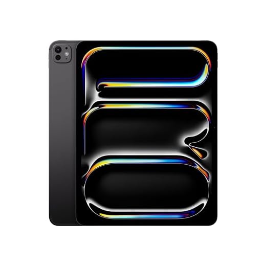 Apple iPad Pro 13-inch (M4): Ultra Retina XDR display, 256GB, Landscape 12MP Front Camera/12MP Back Camera, Wi-Fi 6E + 5G Cellular with eSIM, All-Day Battery Life, Standard glass - Space Black