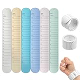 Ldduopp 6 Stück Silikon Memo Armband, Silikon Slap Armbänder Für Notizen Armbands Für Memo Erinnerungen Abwischbar Notizblock Für Planererinnerungen, Terminverwaltung
