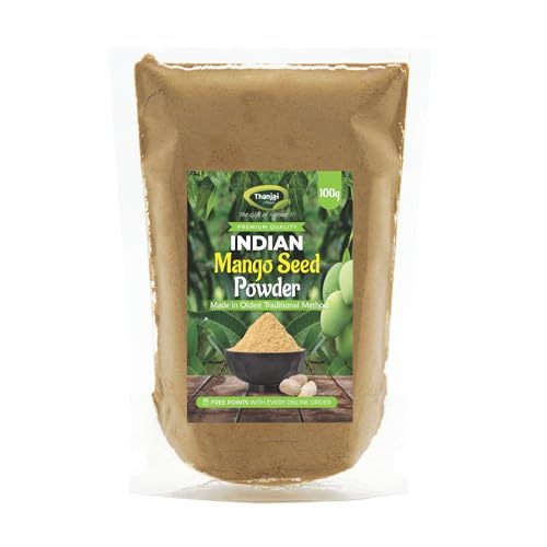 Image of Thanjai Natural Mango Seed Powder 100g | 100% Pure & Natural | Dried Mango Seed Powder | Traditionally Processed | No Preservatives | For Culinary & Traditional Uses