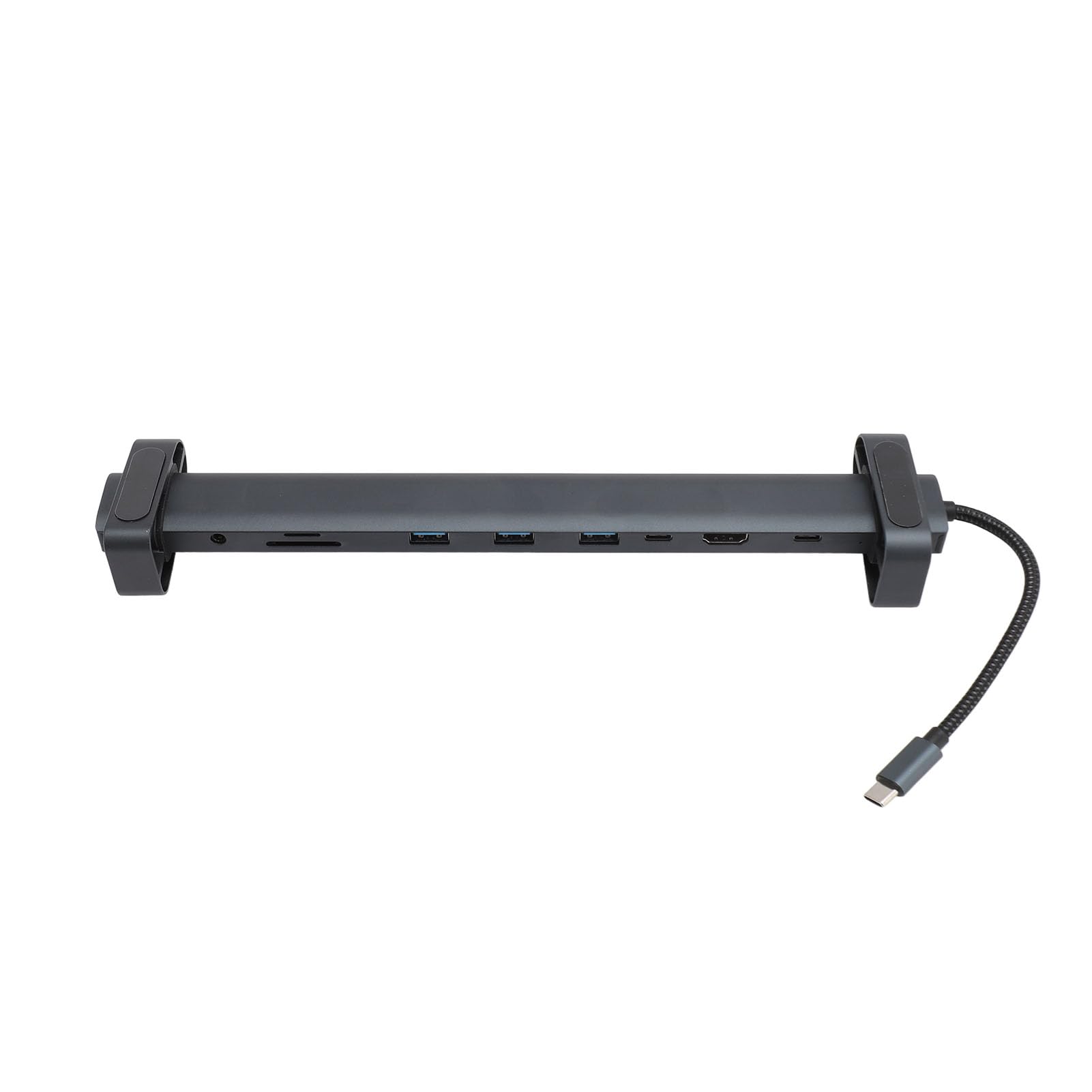 EMUKOEP Adaptador de Concentrador USB C 10 en 1 de Alta Velocidad con Interfaz Multimedia 4K HD para Estación de Acoplamiento de Computadora Portátil