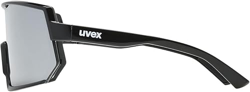 Miniatura 3 de uvex Gafas de sol deportivas antivaho para senderismocorrerciclismo con protección UV, para mujeres y hombres, sportstyle 235, Negro  Plateado