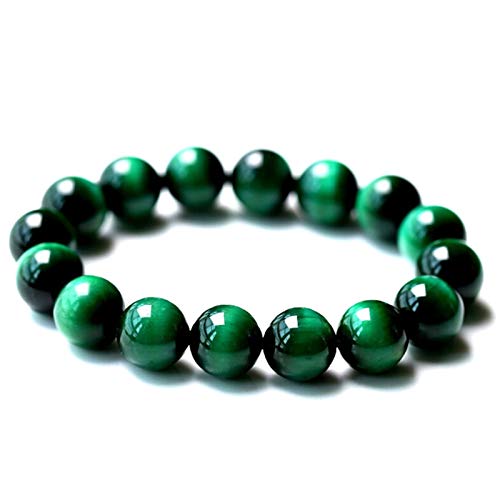 image for Wanyi Diabetes Relief Chrysocolla Bracelet 8mm Smooth Polished Round S