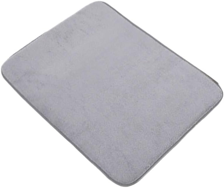 Alfombra de Baño Super Absorbente, Felpudo De Espuma Viscoelástica, Antideslizante, Para Suelo Lateral De Bañera, Ducha, Inodoro Alfombras de baño