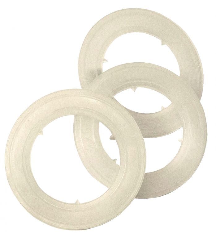 cyclingcolors 4X 40mm Diameter Plastic Grommet Reinforcement Washer for Furniture, Mattresses, Bed Frames and Pillows