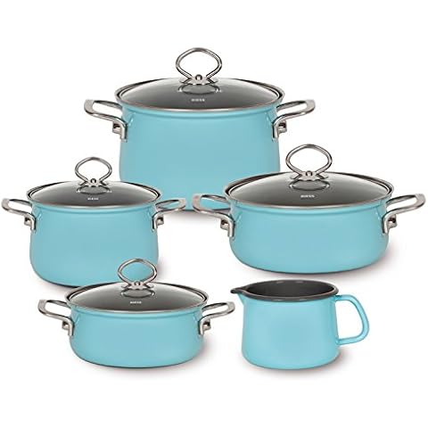 Riess Set de Casseroles Émaillées Cover
