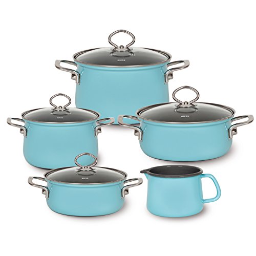 Preisvergleich Produktbild Riess Familienset 5-TLG. Kristallblau