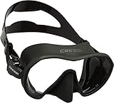 Cressi Z1 Frameless Diving/Snorkelling Mask - Negro