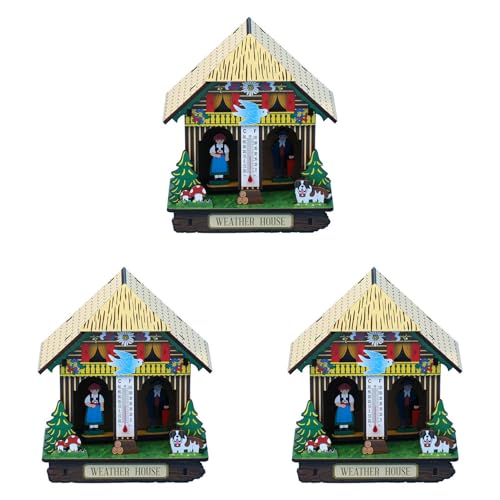 Baromètre de maison suspendu 3x thermomètre pour un intérieur sain