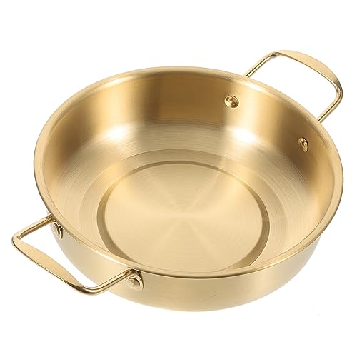 Ciieeo Handheld Ramen Pot Korean Style Soup Pot Stainless Steel Stockpot Instant Noodle Kitchen Food Storage