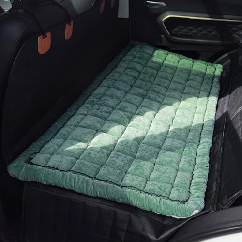 AEEISHOMEREFORM Backseat Pet Bed Mat, Truck Plaid Dog Bed for