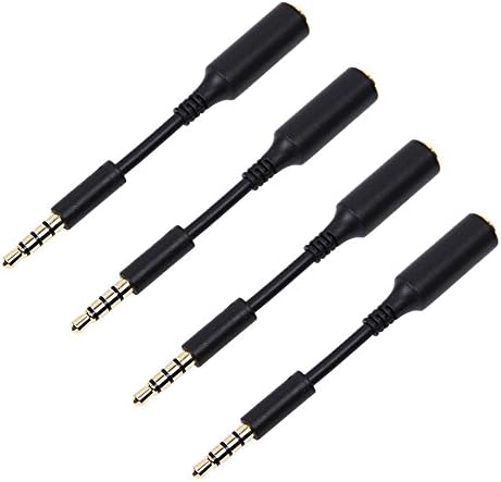 Headphone Extender 3.5mm Audio Jack Extension Smartphone Adapter (3 In