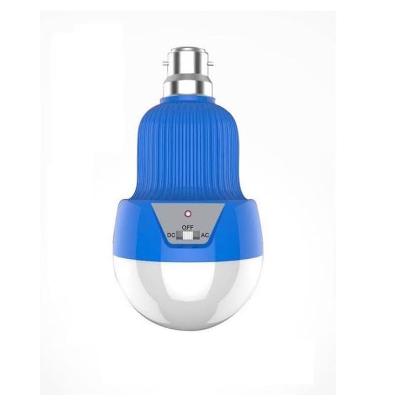 Drumstone Rechargeable Emergency LED Bulb with Up to 8 Hours Backup, AC/DC & Compatible Solar Charging, Automatic Emergency Light for Home, Camping, Travel & Power Outages-image-15