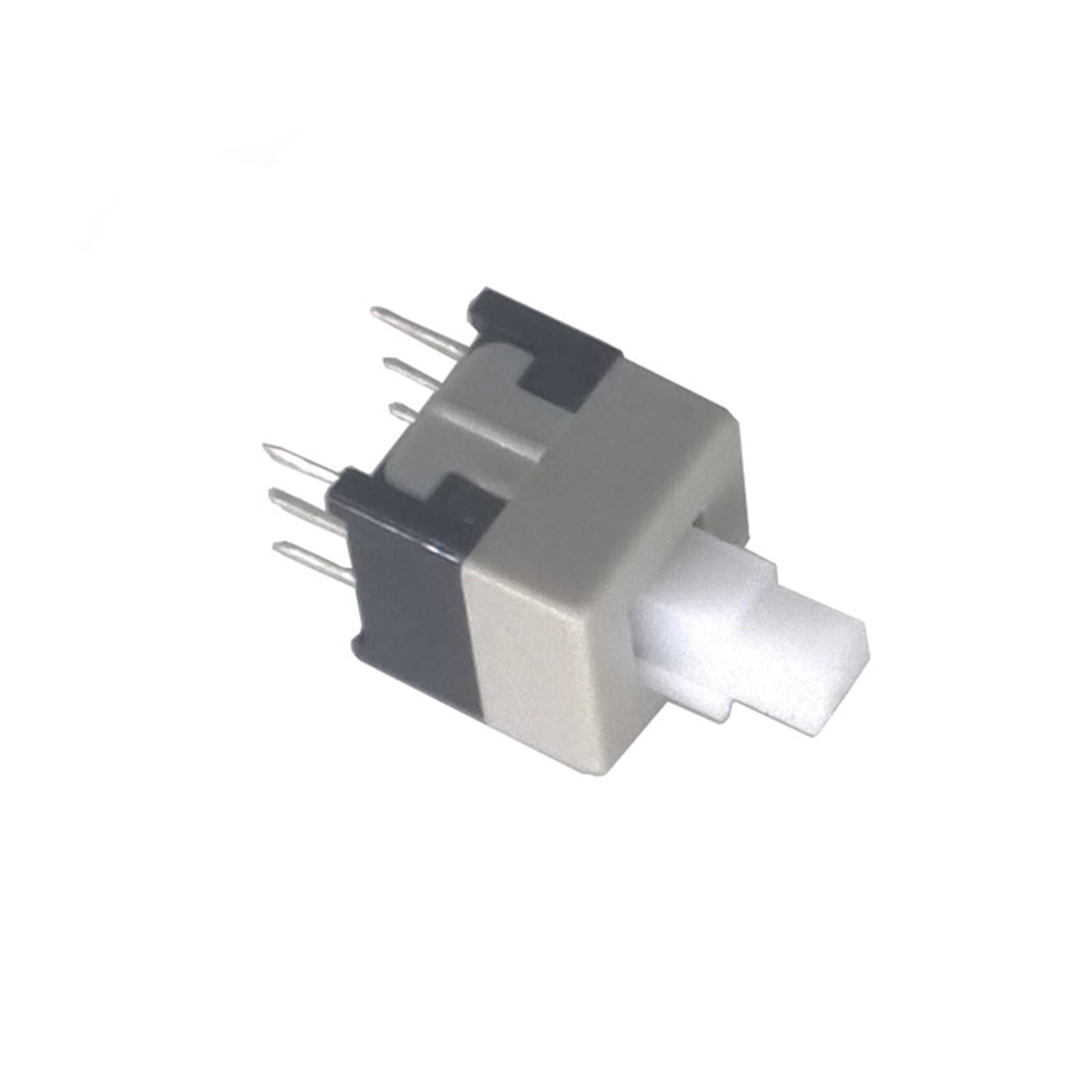 Micro Interrupteur 100 pièces/lot 8.5 * 8.5mm Dip 6 Broches 12V 0.5A Interrupteur à Bouton-Poussoir enfichable Direct Micro-Interrupteur à réinitialisation Automatique