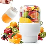 YAPINGJIAYOU Portable blender, 700ml Mini Wireless personal cup, USB Rechargeable, Making Smoothies and Shakes, 18 Blades, Powerful Blending Effect, Compact for Kitchen, Office, Travel, Gym Use