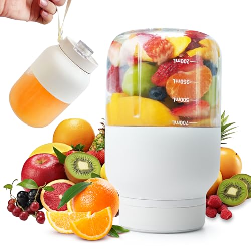 YAPINGJIAYOU Portable blender, 700ml Mini Wireless personal 