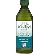 Pompeian Made Easy Sauté Olive Oil, Pan Cooking, Perfect for Sautéing Foods such as Vegetables an...