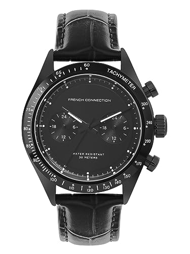 French Connnection Analog Black Dial Mens Watch-FCP37BL-B (B0CF2JNPV2) Amazon Price History, Amazon Price Tracker