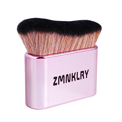 zmnklry Bronzer Brush, Rose Kabuki Brush, Sun Protection Body Bronzer,Self