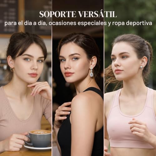 Miniatura 4 de Swyzor Pegatinas Orejas, 800 Piezas Pegatinas Orejas Adultos, Protectores Transparentes Para Pendientes Caídos Y Pendientes Pesados