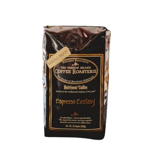 Espresso Ecstasy - Roasted by Vashon Island Coffee Roasterie - Freshly Ground Coffee - 5 Pound Bag