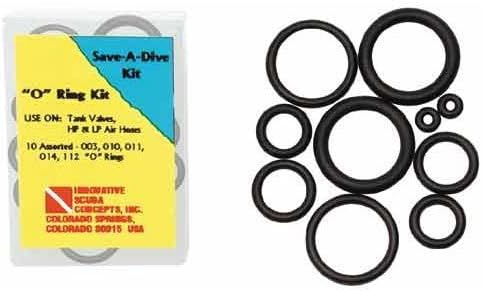 Innovative Scuba Concepts Save a Dive O Ring Kit 1 Pieces, RB828