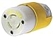 Plug, 125Vac, 15A, L5-15C, 2P, 3W, 1Ph