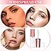 OIIKI 6pcs 1.2ml Lip Gloss Tubes, Refillable Empty Lipstick Tubes with Wand, Mini Clear Plastic Lip Balm Gloss Containers for Travel Samples DIY Makeup- Rose Gold
