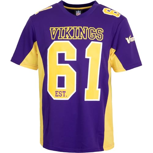 Fanatics Core NFL Team Jersey Trikot (DE/NL/SE/PL Alphanumerisch XXL Regular Regular Minnesota Vikings)