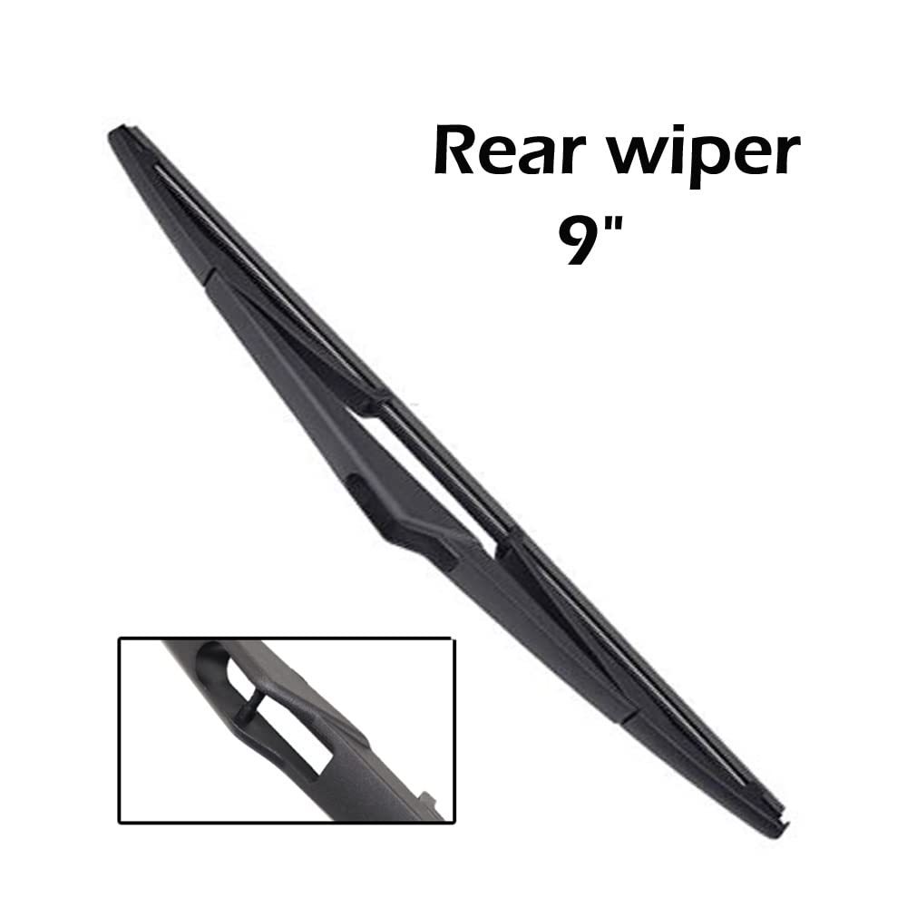 Juego De Escobillas Limpiaparabrisas Delantero Y Trasero De 24"+18"+9" Para Peugeot 308 T9 Hatchback 2014 2015 2016 2017 2018 2019 2020 Parabrisas