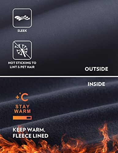 Image of CRZ YOGA Fleece Thermal Leggings 28'' | Thermal, Casual, Full Length, Winter, for Women