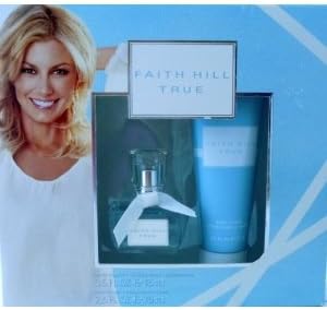 Faith Hill True 2 Piece Gift Set - .5 oz Eau de Toilette Spray + 2.5 oz Body Lotion - (GREAT GIFT)