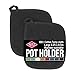 Ritz Royale Collection Pot Holder Set, Black, 2-Piece